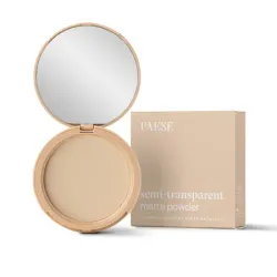 PAESE Półtransparentny puder matujący 1A WARM BEIGE 9 g
