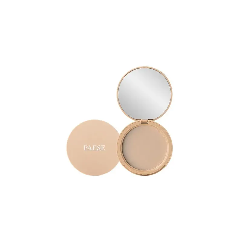 PAESE Półtransparentny puder matujący 1A WARM BEIGE 9 g
