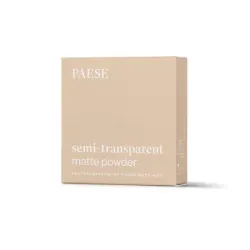 PAESE Półtransparentny puder matujący 1A WARM BEIGE 9 g