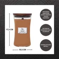 WoodWick Santal Myrrh Duża Świeca 609,5g
