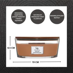 WoodWick Santal Myrrh Świeca Hearthwick 453,5g