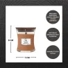 WoodWick Santal Myrrh Mała Świeca 85g