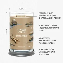 Yankee Candle Amber & Sandalwood Tumbler Duża Świeca 567g