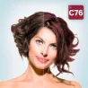 HAIRMED - C76 COLORING & GLOSS HAIR MASK - POMEGRANATE - Maska koloryzująca - GRANAT 150 ml