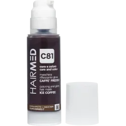 HAIRMED – C81 COLORING & GLOSS HAIR MASK – ICE COFFEE – Maska koloryzująca – ZIMNA KAWA 150 ml