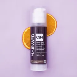 HAIRMED - C84 COLORING & GLOSS HAIR MASK - CHOCOLATE - Maska koloryzująca - CZEKOLADA 150 ml
