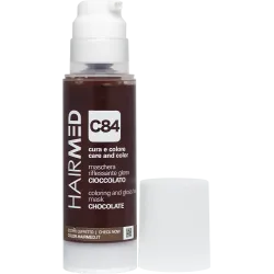 HAIRMED - C84 COLORING & GLOSS HAIR MASK - CHOCOLATE - Maska koloryzująca - CZEKOLADA 150 ml