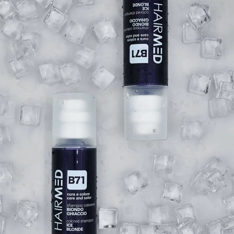 HAIRMED – B71- COLORED SHAMPOO – ICE BLONDE – Szampon koloryzujący – LODOWY BLOND 150 ml HAIRMED – B71- COLORED SHAMPOO – ICE BLONDE – Szampon koloryzujący – LODOWY BLOND 150 ml