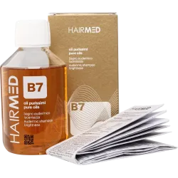 HAIRMED – B7 PURE OILS EUDERMIC SHAMPOO – BRIGHTNESS – Szampon eudermiczny nadający włosom blasku 200 ml