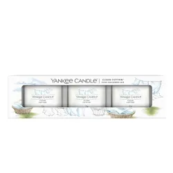 Yankee Candle CLEAN COTTON 3 PACK MINI