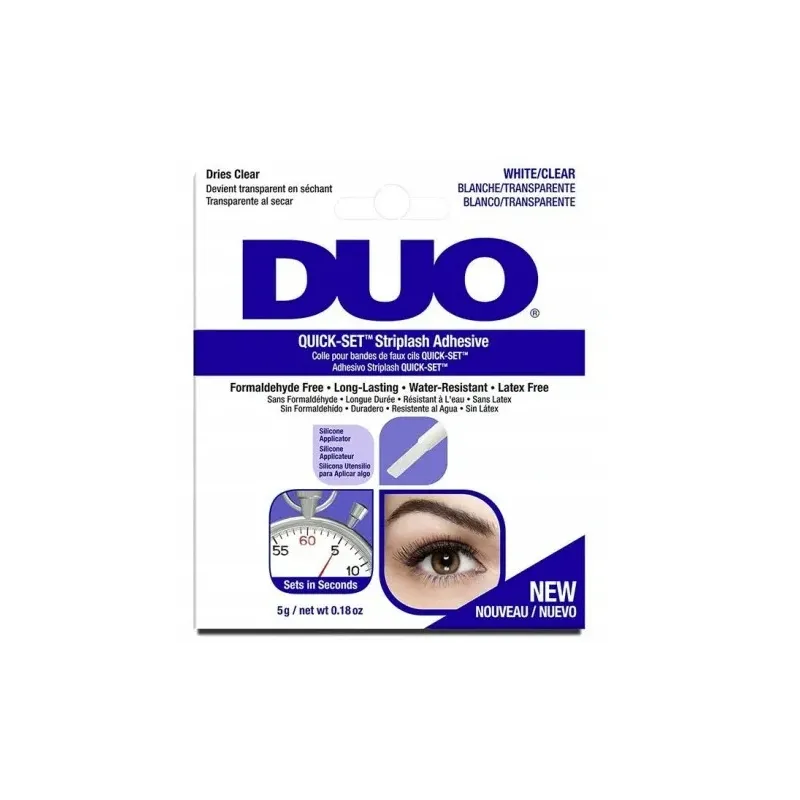 Ardell DUO Quick-Set Klej do Sztucznych Rzęs White Clear 5 g Ardell DUO Quick-Set Klej do Sztucznych Rzęs White Clear 5 g