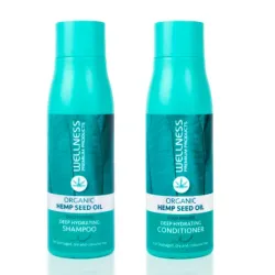 WELLNESS PREMIUM PRODUCTS zestaw głęboko nawilżający (szampon 500ml, odżywka 500ml)