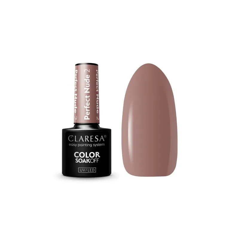 CLARESA LAKIER HYBRYDOWY PERFECT NUDE 2 - 5g CLARESA LAKIER HYBRYDOWY PERFECT NUDE 2 - 5g