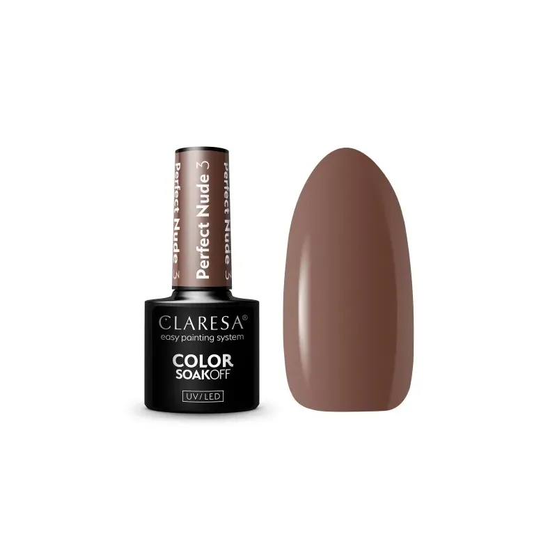 CLARESA LAKIER HYBRYDOWY PERFECT NUDE 3 - 5g CLARESA LAKIER HYBRYDOWY PERFECT NUDE 3 - 5g