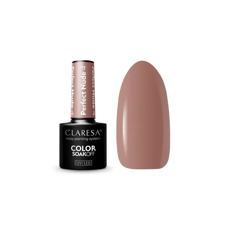 CLARESA LAKIER HYBRYDOWY PERFECT NUDE 4 - 5g CLARESA LAKIER HYBRYDOWY PERFECT NUDE 4 - 5g