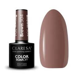 Claresa Lakier hybrydowy BROWN 304 -5g
