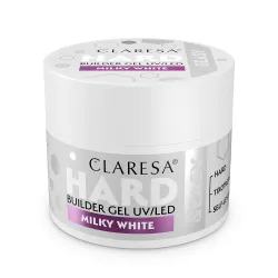 CLARESA ŻEL BUDUJĄCY HARD&EASY BUILDER GEL MILKY WHITE 45g