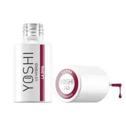 YOSHI Lakier Hybrydowy 243 LA DIVA 6 ml