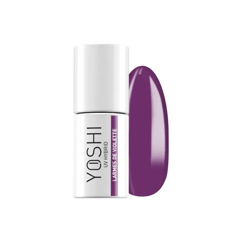 YOSHI Lakier Hybrydowy 246 LARMES DE VIOLETTE 6 ml YOSHI Lakier Hybrydowy 246 LARMES DE VIOLETTE 6 ml