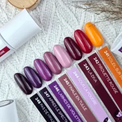 YOSHI Lakier Hybrydowy 246 LARMES DE VIOLETTE 6 ml