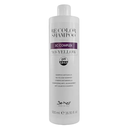 Be Hair BE COLOR No Yellow Shampoo Szampon przeciw żółtym tonom 500 ml