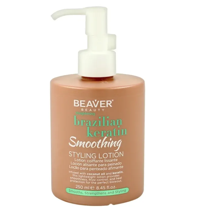 BEAVER Brazilian Keratin Smoothing Styling Lotion 250ml