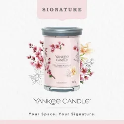 Yankee Candle Pink Cherry & Vanilla Signature Świeca Tumbler 567g