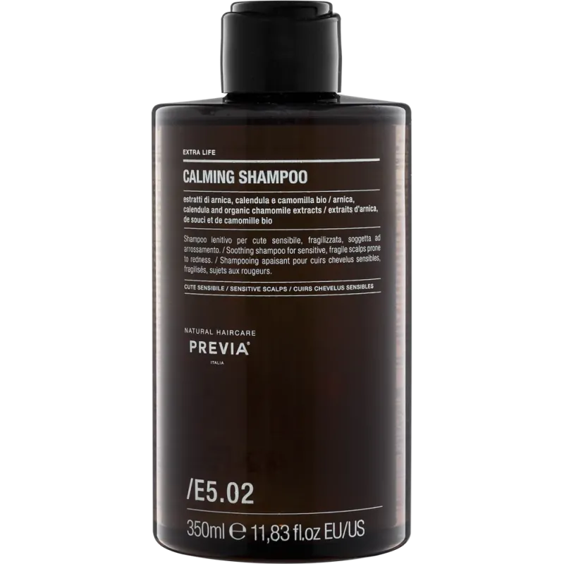 PREVIA EXTRA LIFE CALMING SHAMPOO E5.02 – Kojący szampon do wrażliwej skóry głowy 350 ml PREVIA EXTRA LIFE CALMING SHAMPOO E5.02 – Kojący szampon do wrażliwej skóry głowy 350 ml