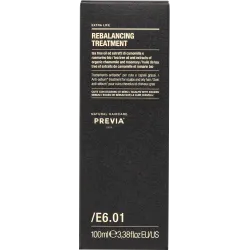 PREVIA EXTRA LIFE REBALANCING TREATMENT E6.01 – Kuracja regulująca wydzielanie sebum do tłustej skóry głowy 100 ml