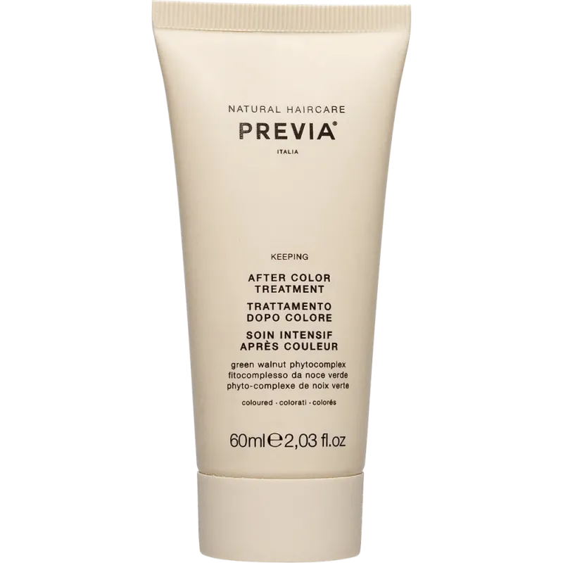 PREVIA KEEPING AFTER COLOUR TREATMENT – Maska do włosów farbowanych 60 ml PREVIA KEEPING AFTER COLOUR TREATMENT – Maska do włosów farbowanych 60 ml