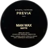 PREVIA MAN WAX MATTE STRONG HOLD – Matowy wosk do stylizacji 100 ml