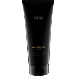 PREVIA MAN WAX GEL SHINE STRONG HOLD – Żel do włosów mocno utrwalający 200 ml