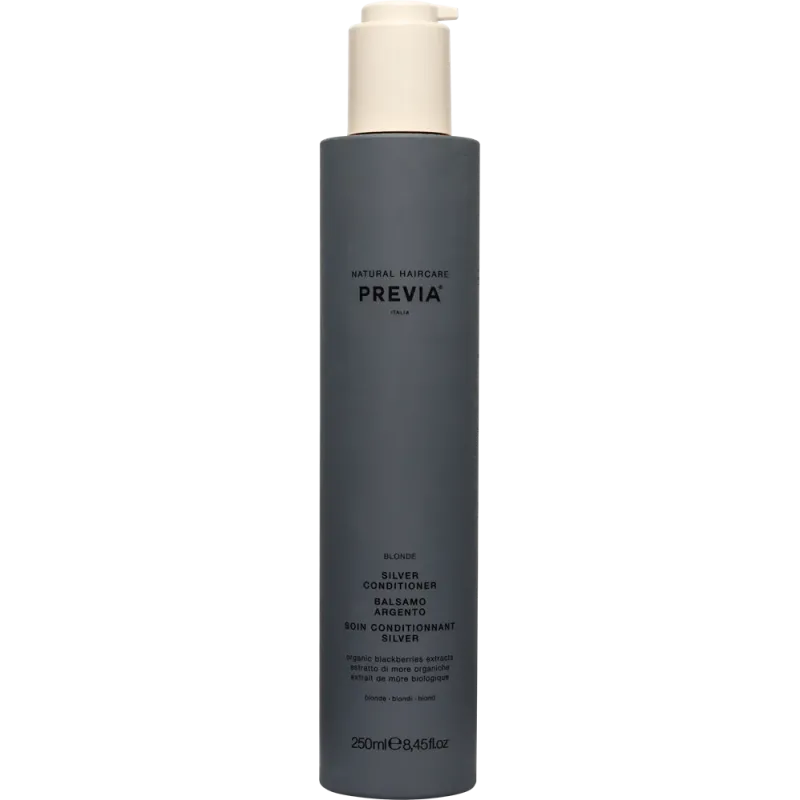 PREVIA SILVER ORGANIC BLACKBERRY CONDITIONER – Odżywka do włosów blond 250 ml PREVIA SILVER ORGANIC BLACKBERRY CONDITIONER – Odżywka do włosów blond 250 ml
