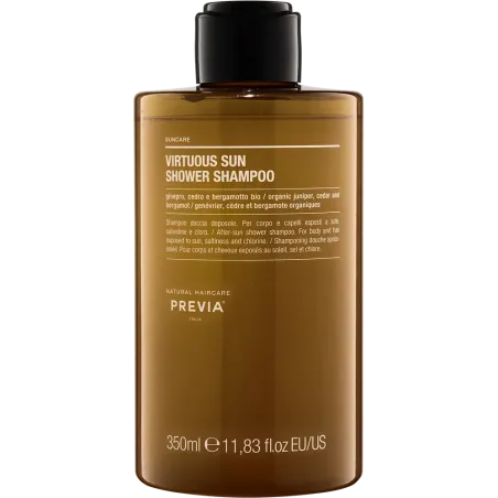 PREVIA SUNCARE VIRTUOUS SUN SHOWER SHAMPOO – Żel-szampon pod prysznic 350 ml