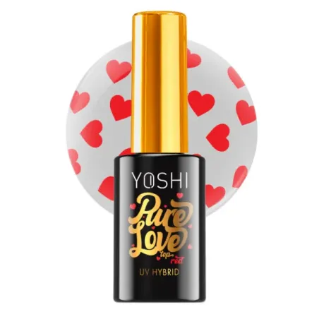 YOSHI Pure Love Top RED UV Hybrid 10 ml