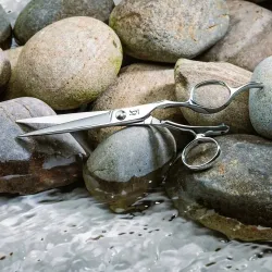 Nożyczki MIGIWA 5,5" offsetowe obrotowe oczko Swivel MGW-55-SW