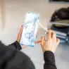 Nożyczki MIGIWA 6,0" leworęczne offsetowe MGW-60-OSL