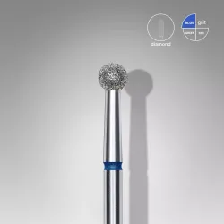 Staleks Frez diamentowy FA01B035K kulka 3,5mm niebieski