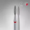 Staleks Frez diamentowy FA10R021/8 płomyk 2,1mm/8 czerwony