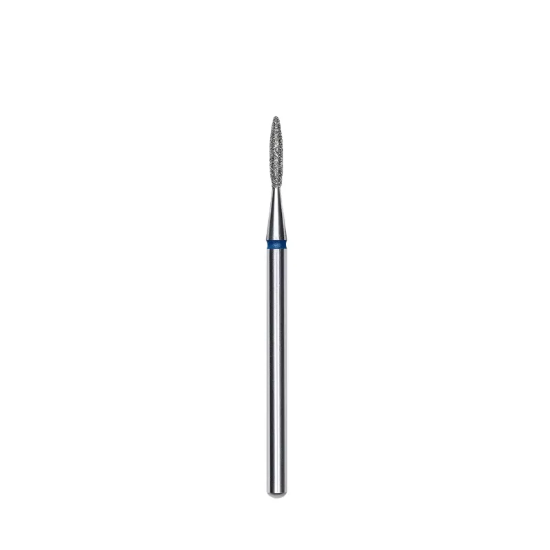 Staleks Frez diamentowy FA11B016/8 płomień ostry 1,6mm/8 niebieski Staleks Frez diamentowy FA11B016/8 płomień ostry 1,6mm/8 niebieski