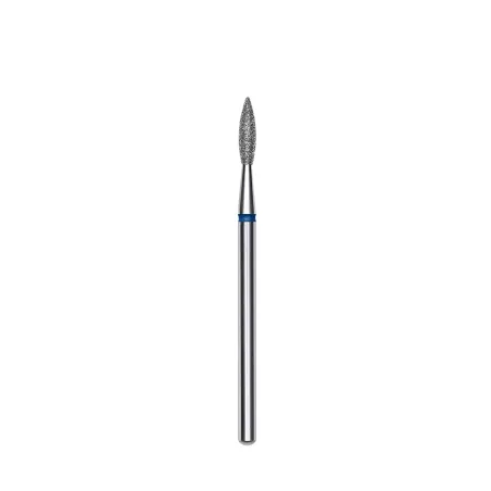 Staleks Frez diamentowy FA11B021/8 płomyk ostry 2,1mm/8 niebieski