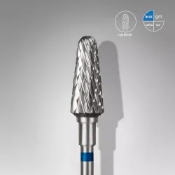 Staleks Frez z węglika spiekanego FT70B060/14 ścięty stożek 6mm/14 niebieski