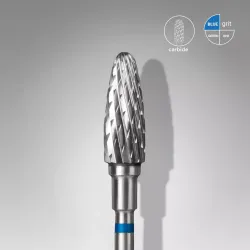 Staleks Frez z węglika spiekanego FT90B050/13 płomień 5mm/13 niebieski