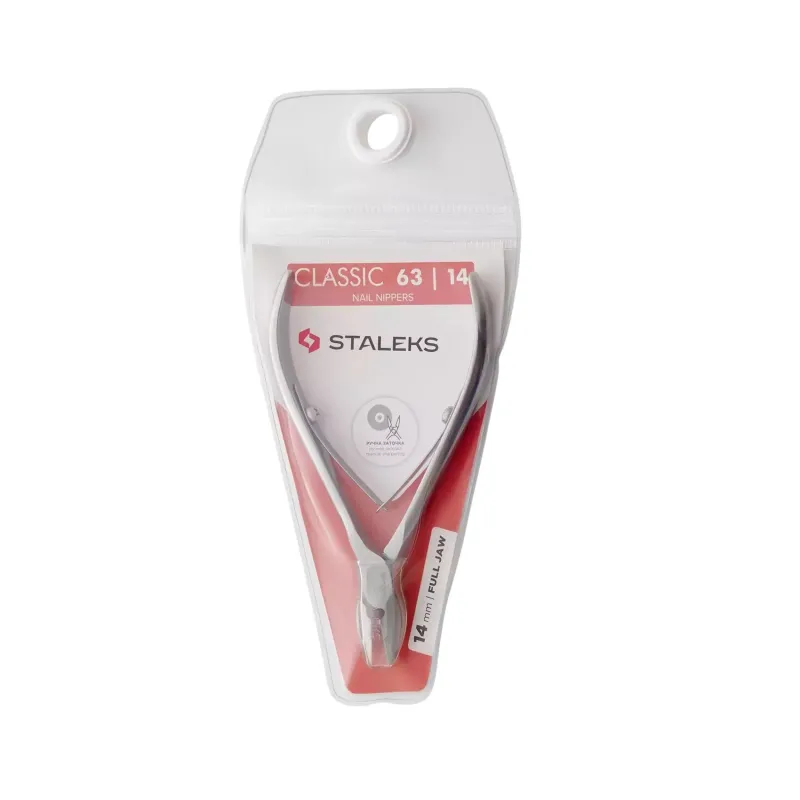 Staleks Classic Cążki do paznokci NC-63-14 14mm Staleks Classic Cążki do paznokci NC-63-14 14mm