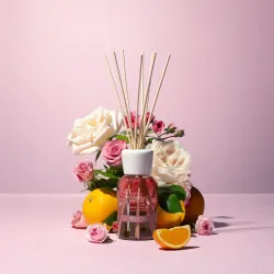 MILLEFIORI MILANO PAŁECZKI ZAPACHOWE 250ML AMBRA&ROSA