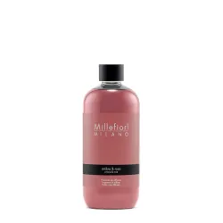 MILLEFIORI MILANO  UZUPEŁNIACZ DO PAŁECZEK ZAPACHOWYCH .500ML AMBRA&ROSA