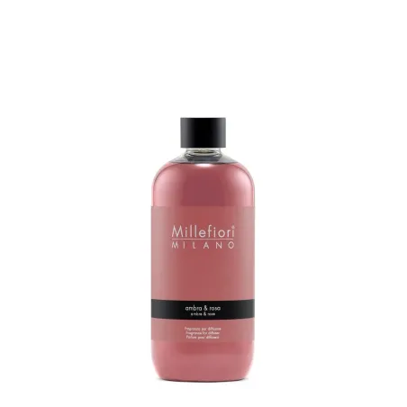 MILLEFIORI MILANO  UZUPEŁNIACZ DO PAŁECZEK ZAPACHOWYCH .500ML AMBRA&ROSA