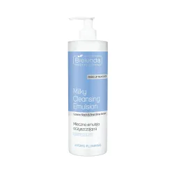 Bielenda Hydro Plumping Mleczna Emulsja Oczyszczająca do Twarzy, 500ml