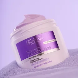 Bielenda Moonlight Wellness Moisturizing & Nourishing Mask, Otulająca Maska Nawilżająco-Odżywcza do Ciała, 600g