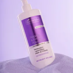 Bielenda Moonlight Wellness Relaxing & Firming Massage Oil, Relaksująco-Ujędrniający Olejek Do Masażu Ciała, 500ml